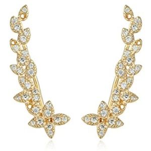 Shashi Floral Earring Climbers